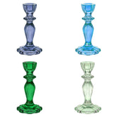 Glass Candle Holder Starter Set, Cool Colours | Summer Decor Gifts |