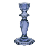 Navy Glass Candle Holder | Home Decor |