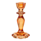 Coloured Glass Candle Holders