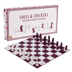 Chess & Checkers Set | Classic Games |