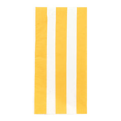 Lemon Long Lunch Paper Napkins - 8 Pack Display | Summer Napkins |
