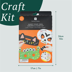 Halloween Masks & Headband Kit - 12 Pack | Halloween Decor |