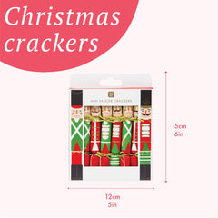 Nutcracker Christmas Saucer Crackers - 10 Pack Display | Christmas Decor |