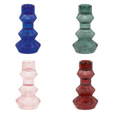 Glass Candlestick Holders Starter Set | Home Decor Gifts |