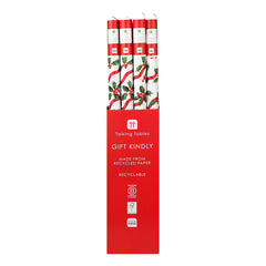 Holly Recycled Wrapping Paper - 3m - 16 Unit Display