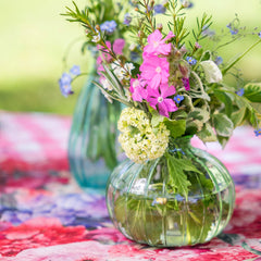 Green Glass Bud Vase - 8cm | Home Decor Gifts |