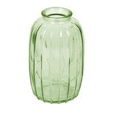 Green Glass Bud Vase - 12cm | Home Decor Gifts |
