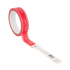 "With Love" Red Gift Tape - 20m | Wedding Decor |