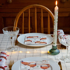 Botanical Holly Christmas Advent Candles | Christmas Countdown |