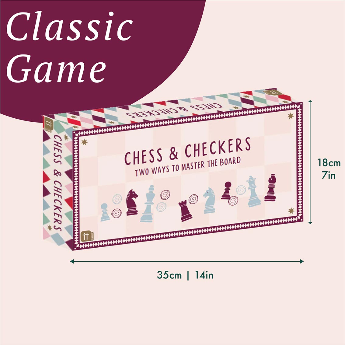 Chess & Checkers Set | Classic Games |