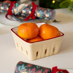 Fig Ceramic Punnet - 15cm | Autumn Kitchen Gifts |