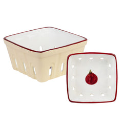 Fig Ceramic Punnet - 15cm | Autumn Kitchen Gifts |