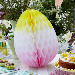 Hanging Honeycomb Ombre Easter Egg - 40cm | Easter Decor |