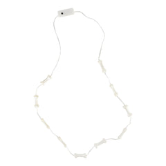 Halloween Bone Light Up LED Necklace - Display