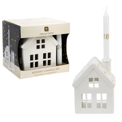 House & Advent Candle Kit | Christmas Decor |
