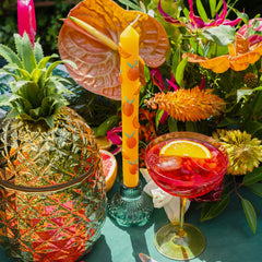 Ceramic Pineapple Ice Bucket | Summer Party Decor |