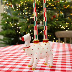 Hand-Painted Camel Ceramic Candle Holder | Home Decor |