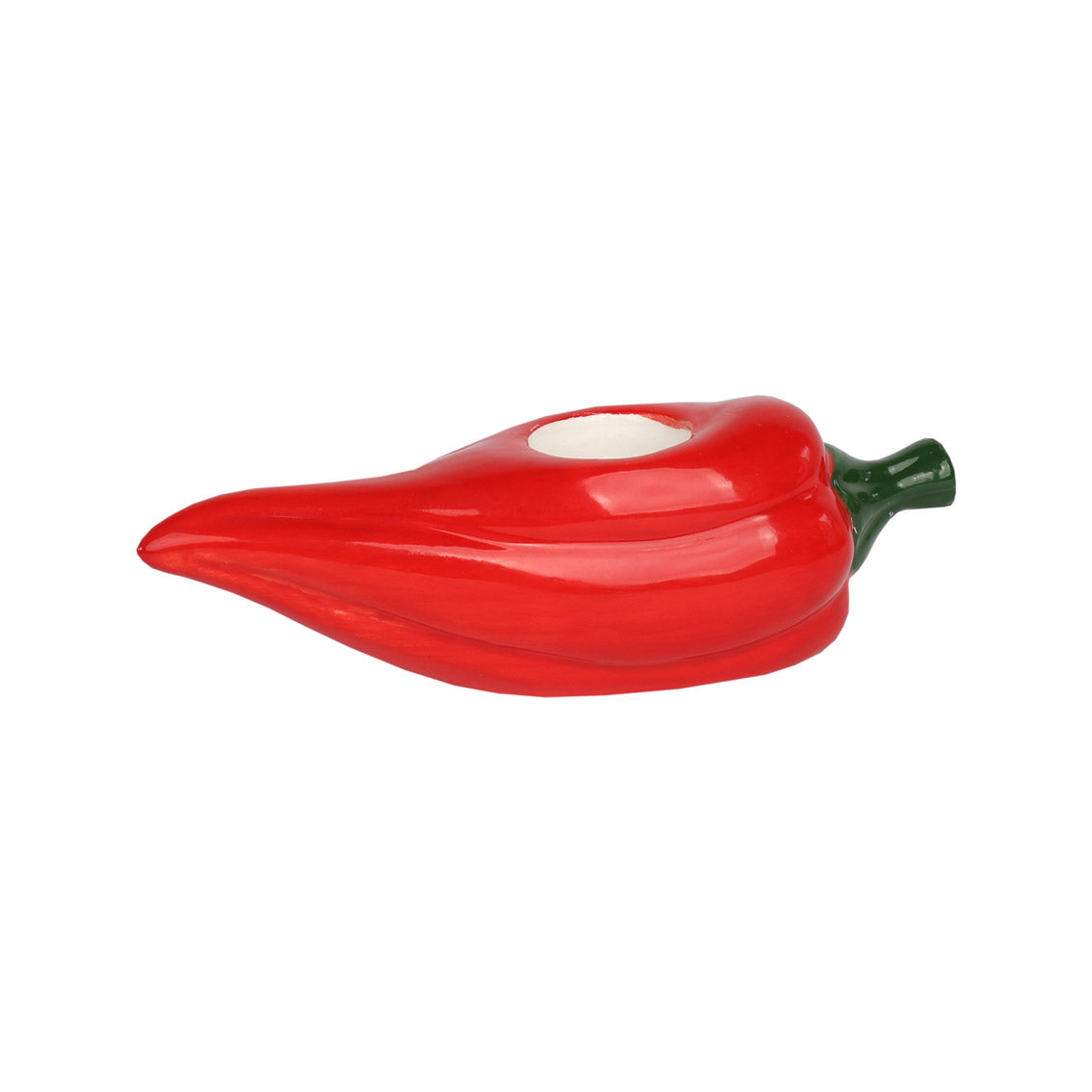 Hand-Painted Chilli Ceramic Candle Holder | Summer Gifts |