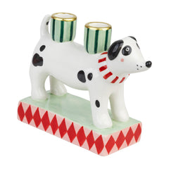 Hand-Painted Dog Candle Holder | Christmas Gifts |