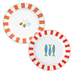 Enamel Plates Starter Set - 20cm | Summer Decor |