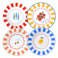 Enamel Plate Starter Set - 25cm | Summer Kitchenware |