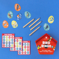 Bird Bingo Kids Game - 8 Unit Display | Kids Travel Games |