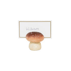 Forest Mushroom Place Card Holders - 4 Pack