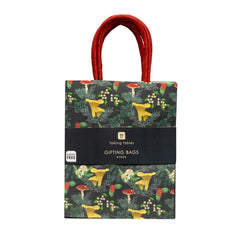 Forest Green Gift Bags - 8 Pack