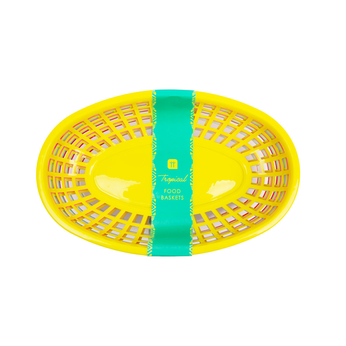 Coloured Food Baskets | Party Tableware  |