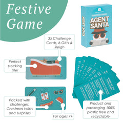 Agent Santa Christmas Game - 12 Unit Display | Christmas Games |