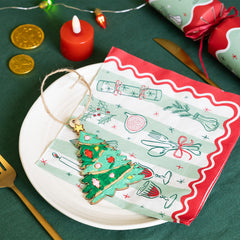 Christmas Paper Napkins - 20 Pack | Christmas Decor |