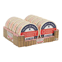 Cheesy Jokes - 8 Pack Display | Novelty Gifts |