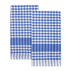 Gingham Fabric Tea Towels - 2 Pack