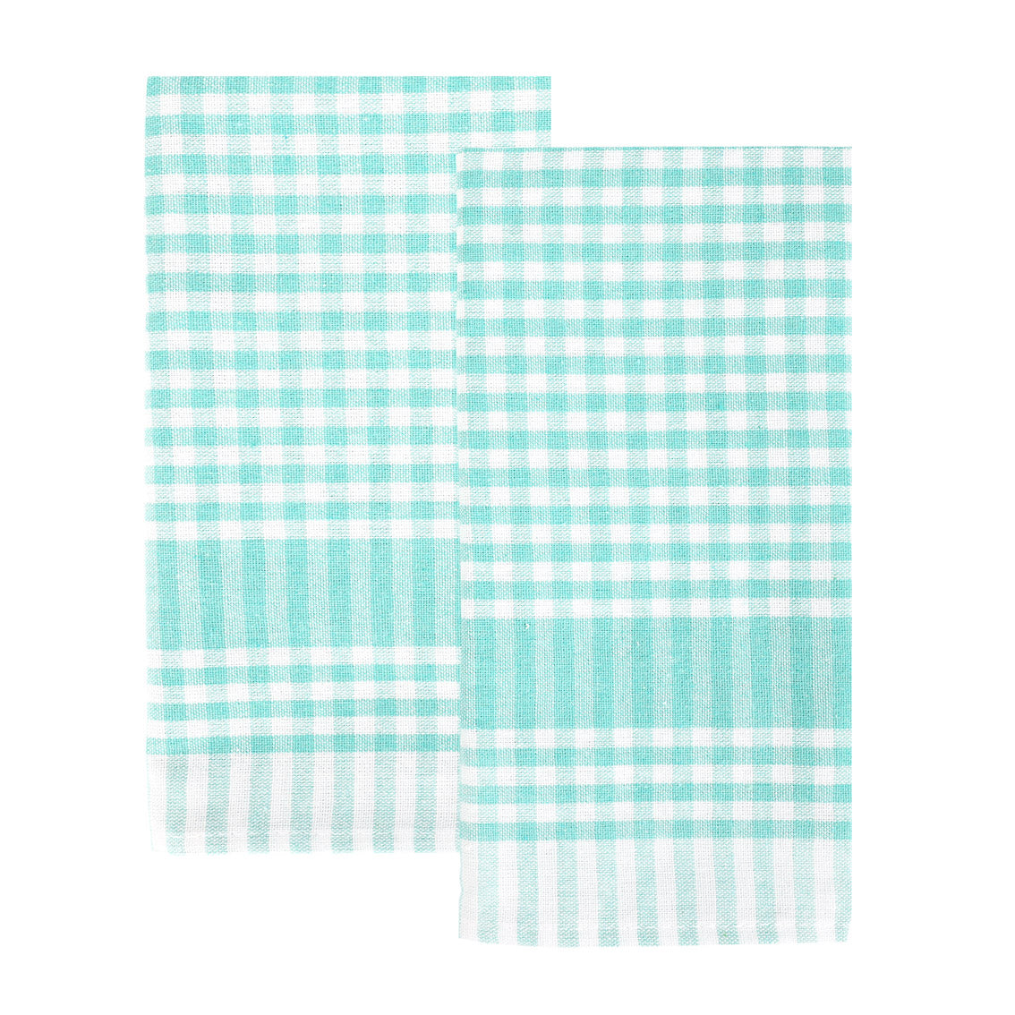 Mint Gingham Napkins - 2 Pack | Summer Tableware |