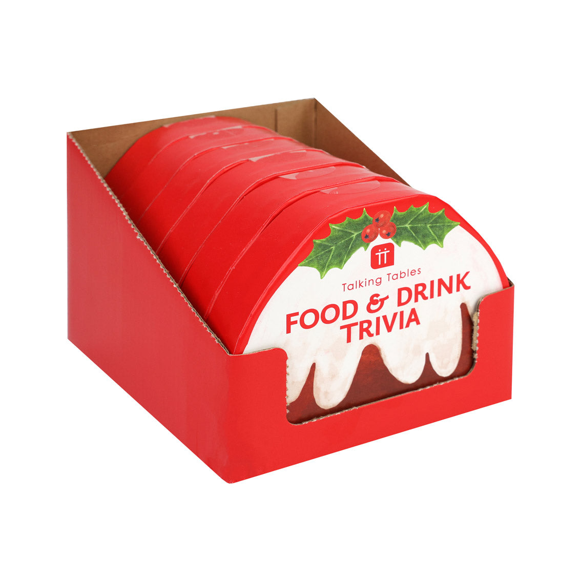 Holly Food & Drink Trivia - 6 Unit Display | Christmas Games |