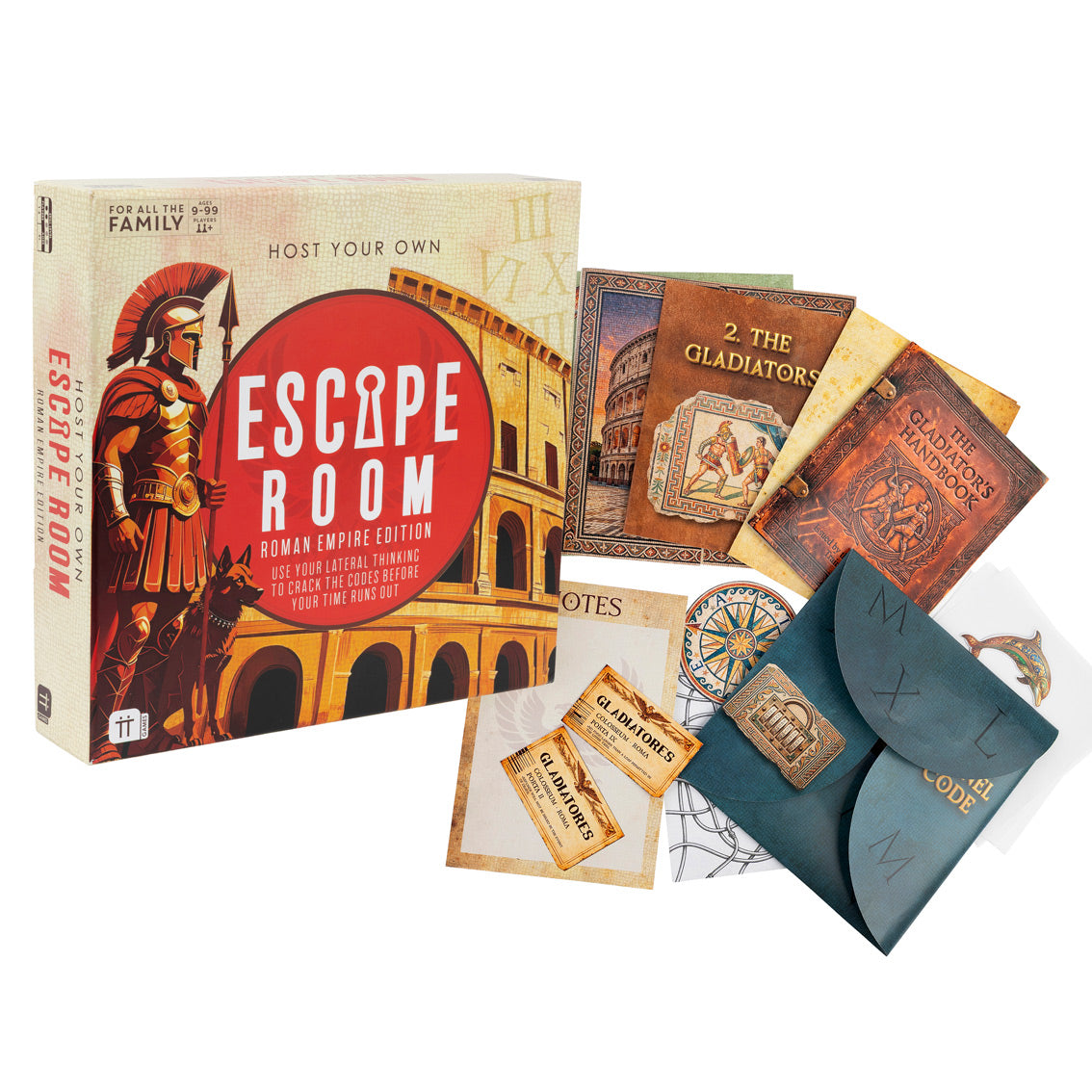 Family Escape Room - Rome Edition | Escape Room Game |