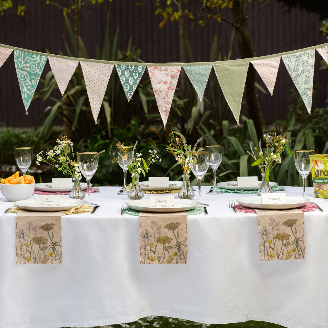 Meadow Raffia Placemat - 2 Pack | Summer Decor |
