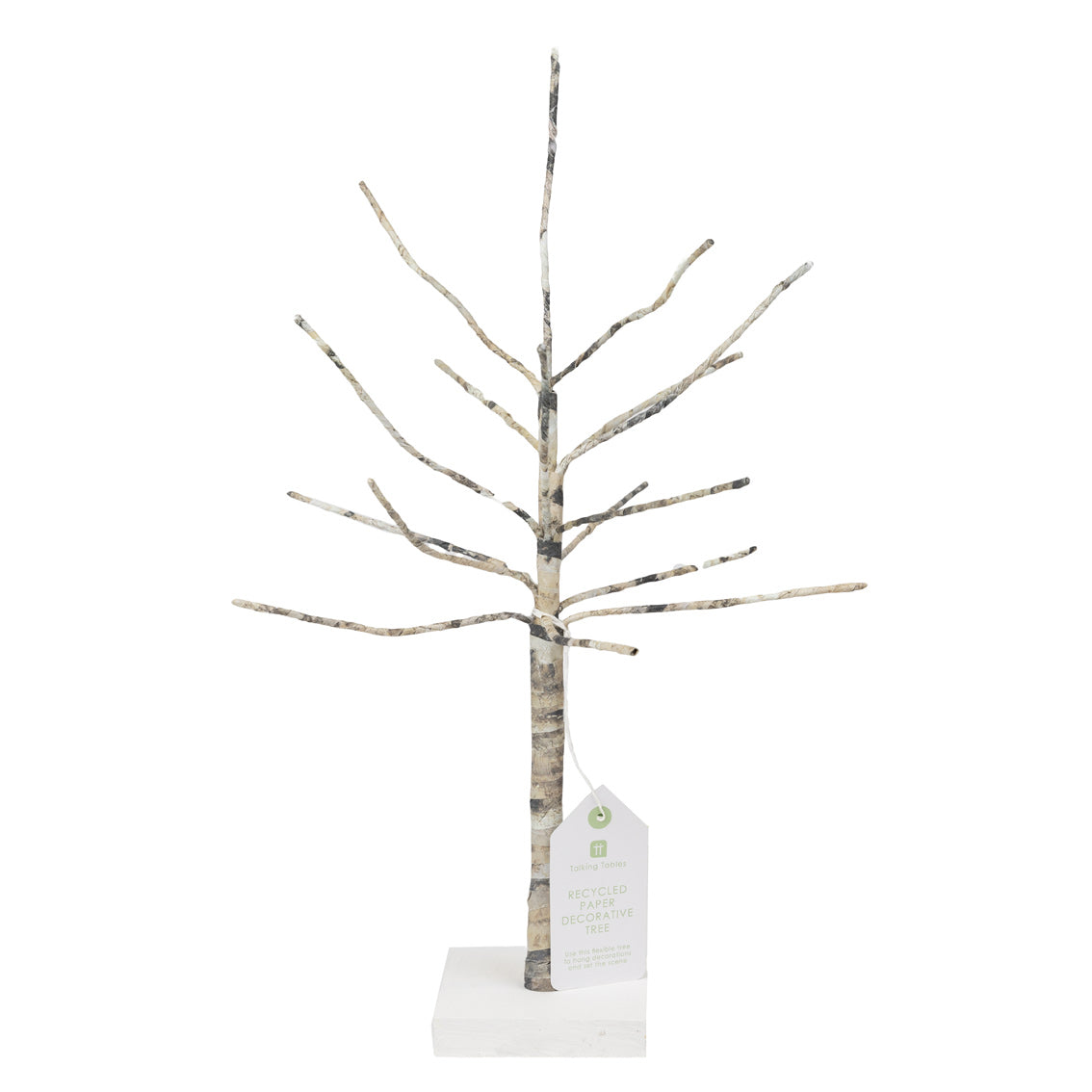 Natural Recycled Paper Tree | Home Decor |