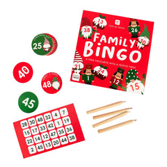 Christmas Family Bingo Game | Christmas Game |