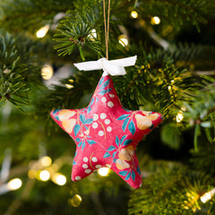 Handmade Patrtidge Christmas Tree Decorations - Display |