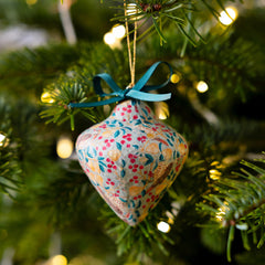 Handmade Patrtidge Christmas Tree Decorations - Display |