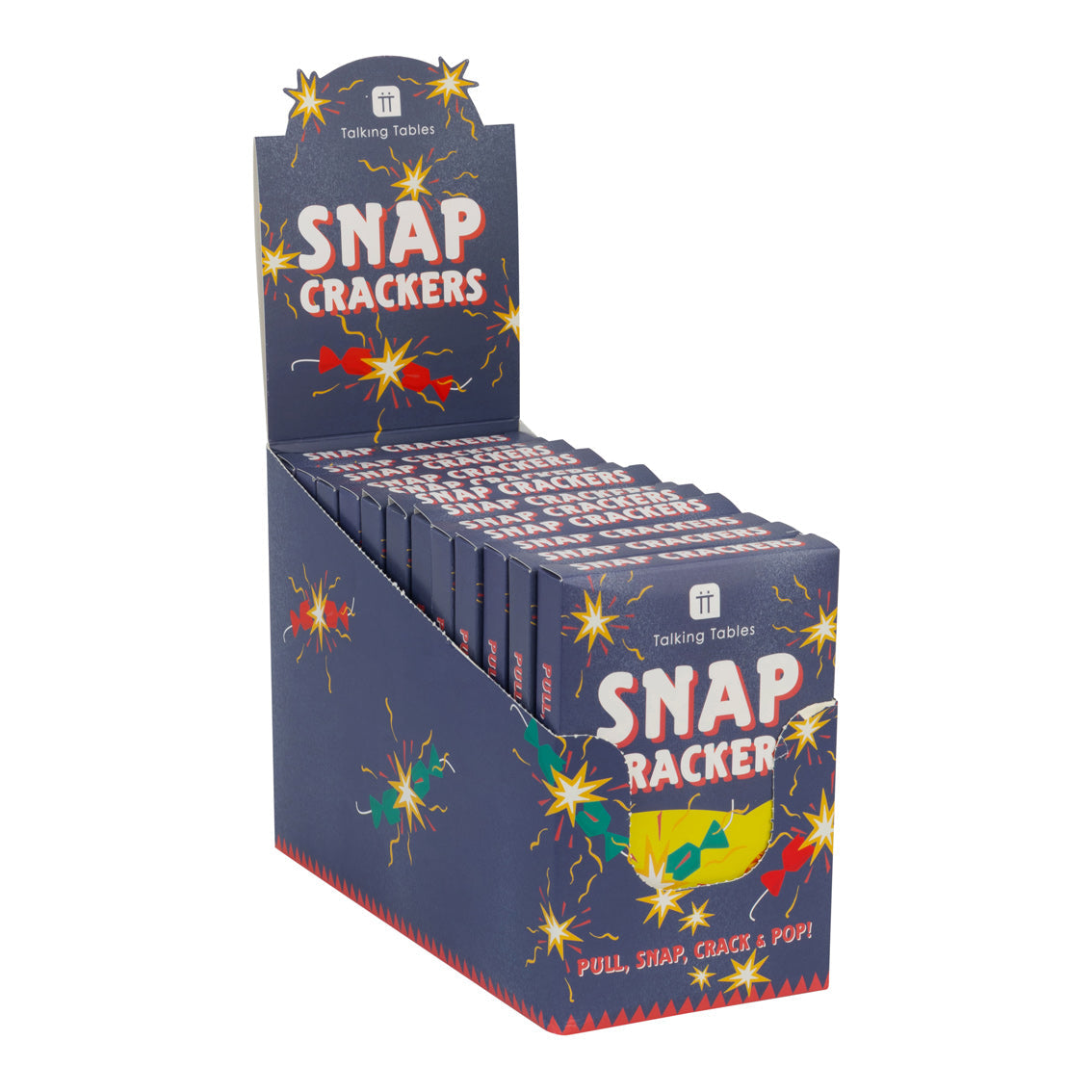 Indoor Snap Crackers - 10 Pack Display | Christmas Decor |