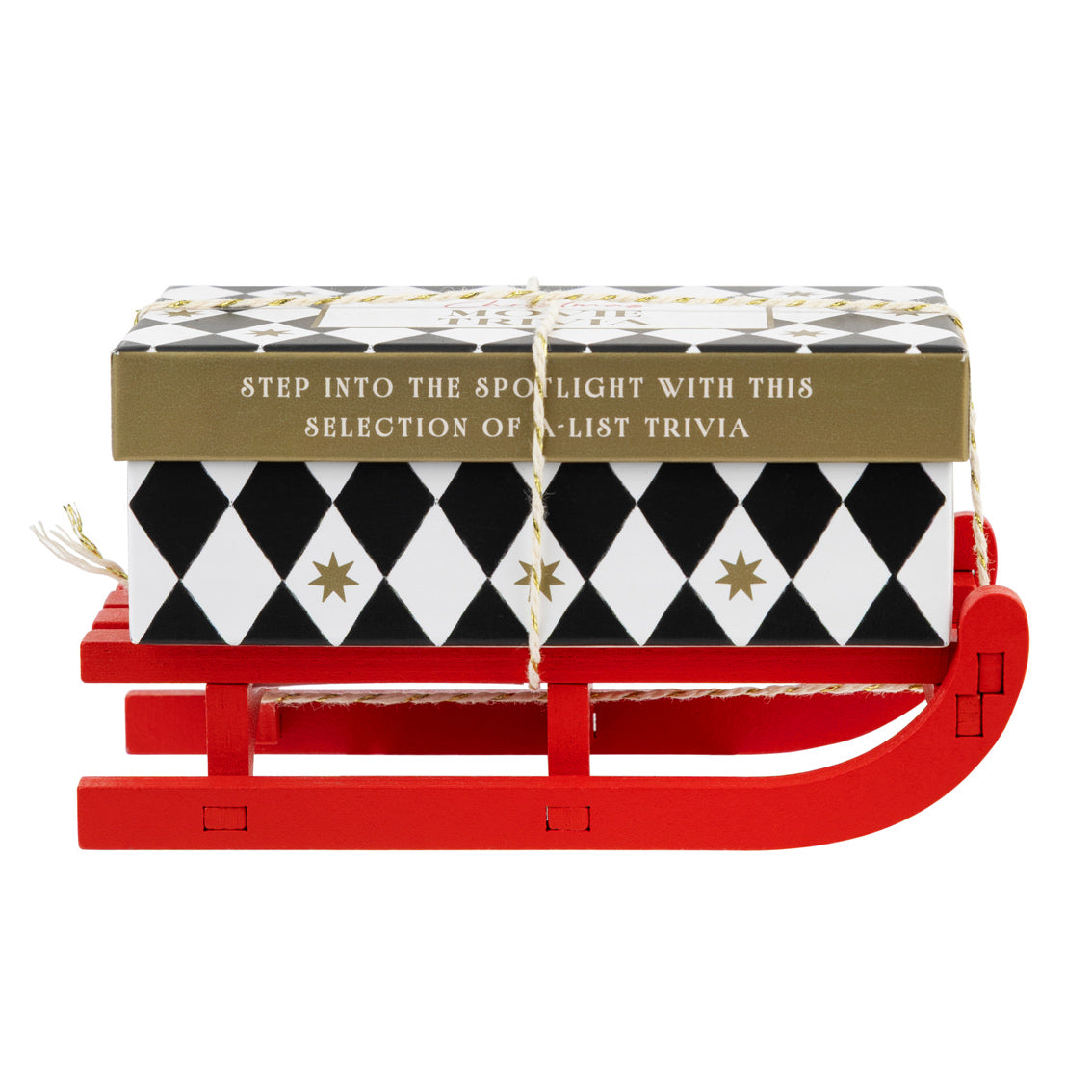 Movie Trivia Christmas Mini Sleigh - 6.5cm | Christmas Game |