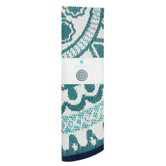 Moroccan Souk Blue Round Outdoor Rug | Outdoor Home Decor |