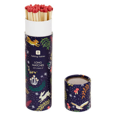 Dark Blue Tube of Matches | Festive Matches |