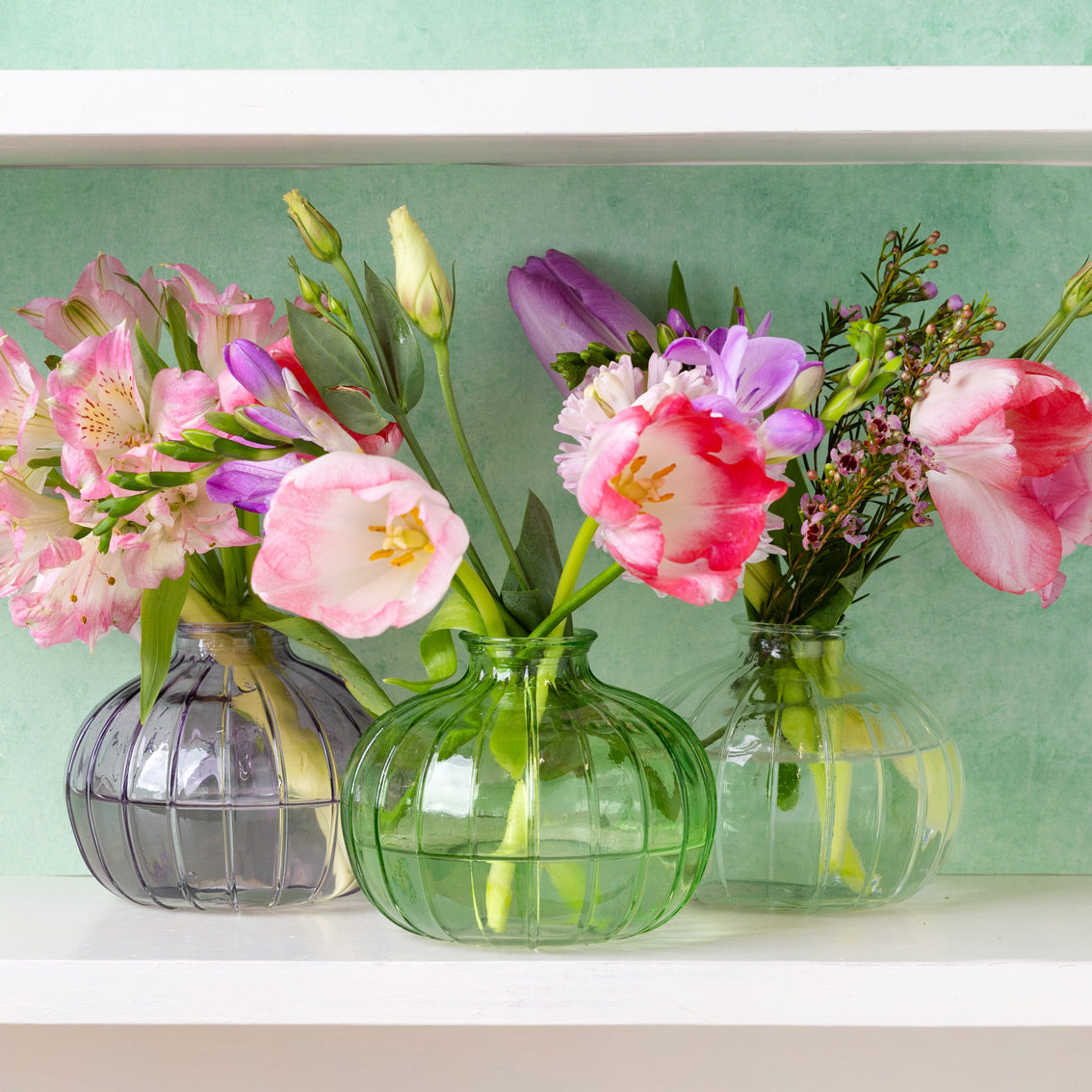 Clear Glass Bud Vase - 8cm | Home Decor Gifts |