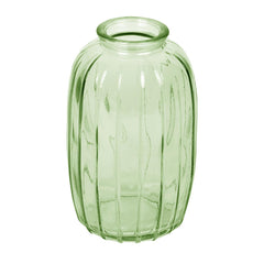 Green Glass Bud Vase - 12cm | Home Decor Gifts |